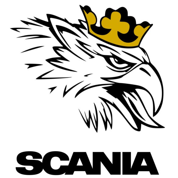 Sas Scania felirattal