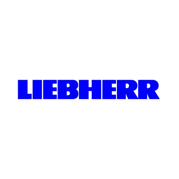 Liebherr matrica,kék,60cm x 8cm